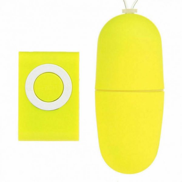 Egg-Vibrator-With-Remote-Yellow